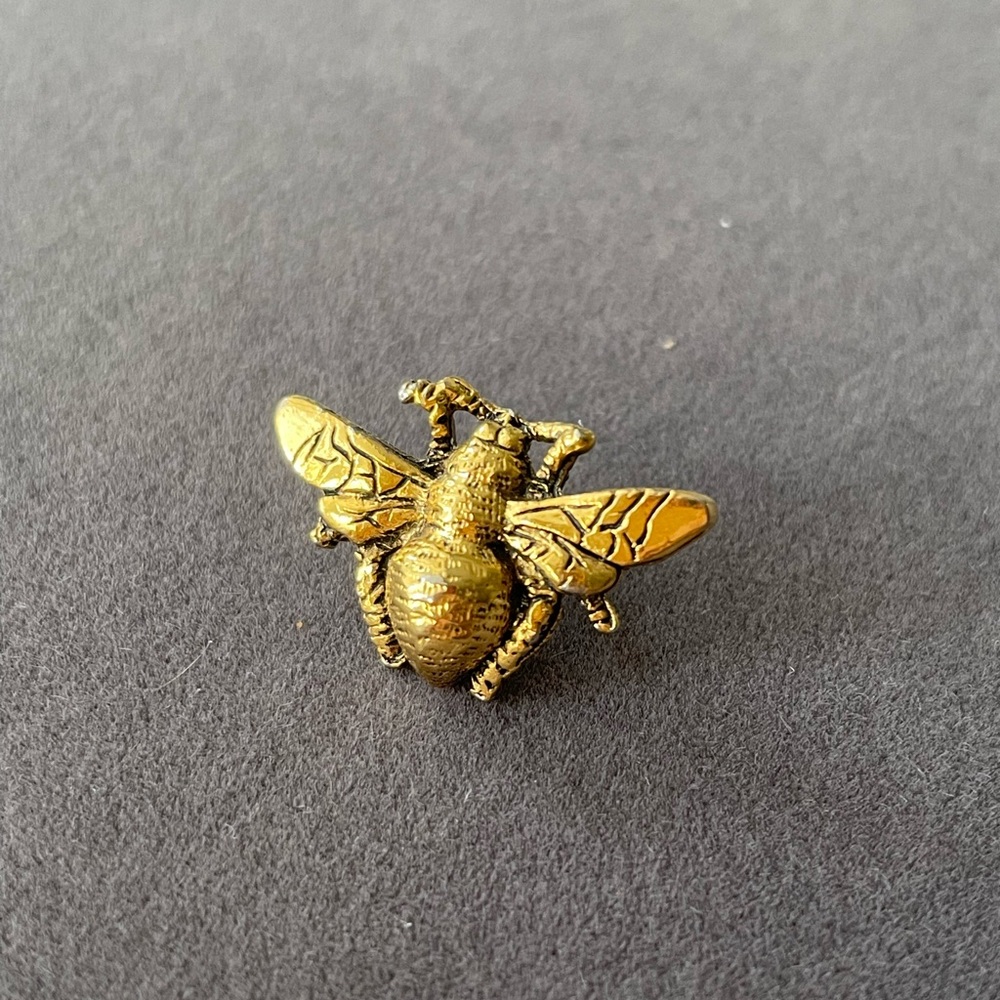 Golden Bee Lapel Pin